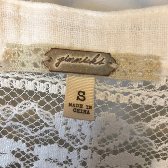 Gimmicks BKE Green Gables Dip Dye Blouse Small - Picture 3 of 16